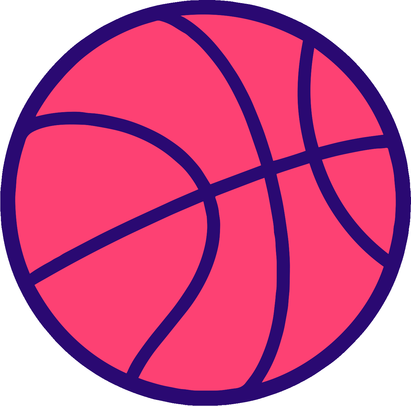Pink Nitecrawler basketball