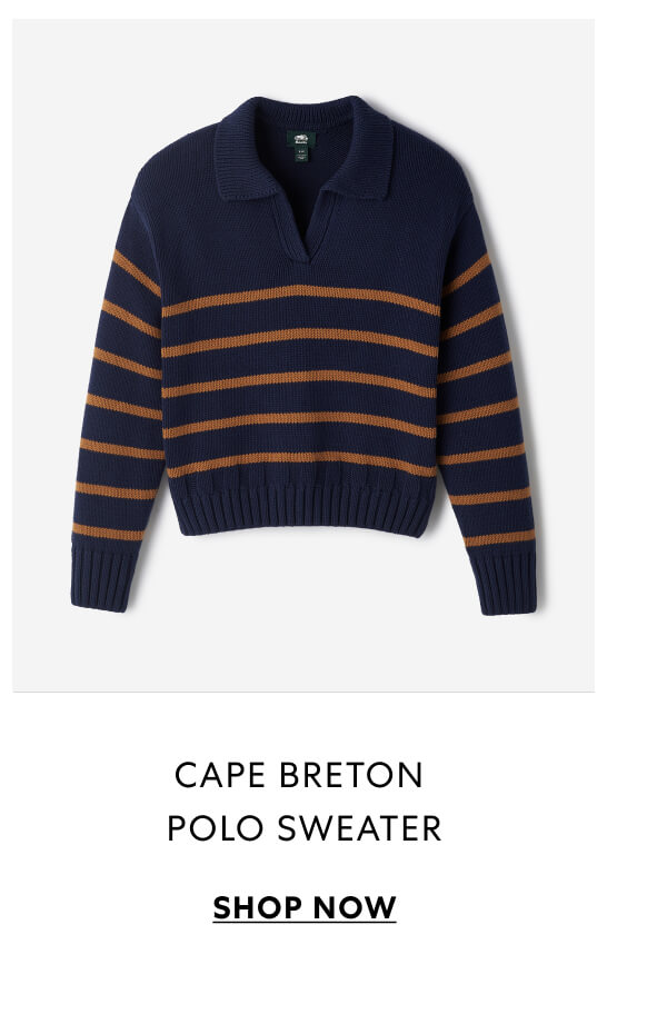 Cape Breton Polo Sweater