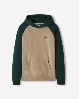 Organic Cooper Colour Block Hoodie