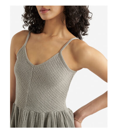 Isla Cotton Gauze Smocked Dress