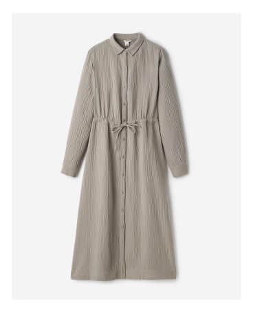 Isla Cotton Gauze Shirt Dress