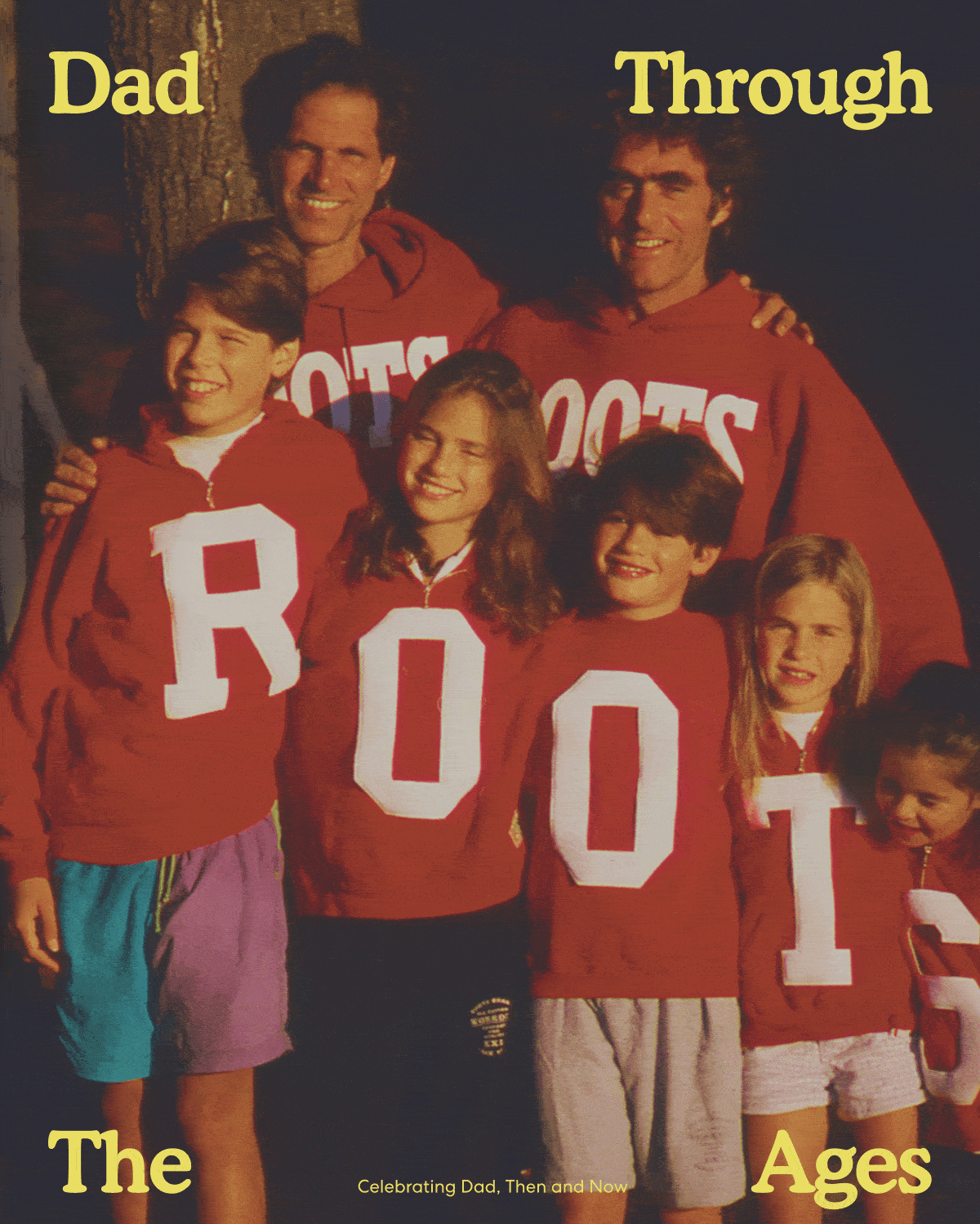 Dad Through The Ages  -  Celebrating Dad, Then and Now