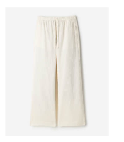 Isla Cotton Wide Leg Pant