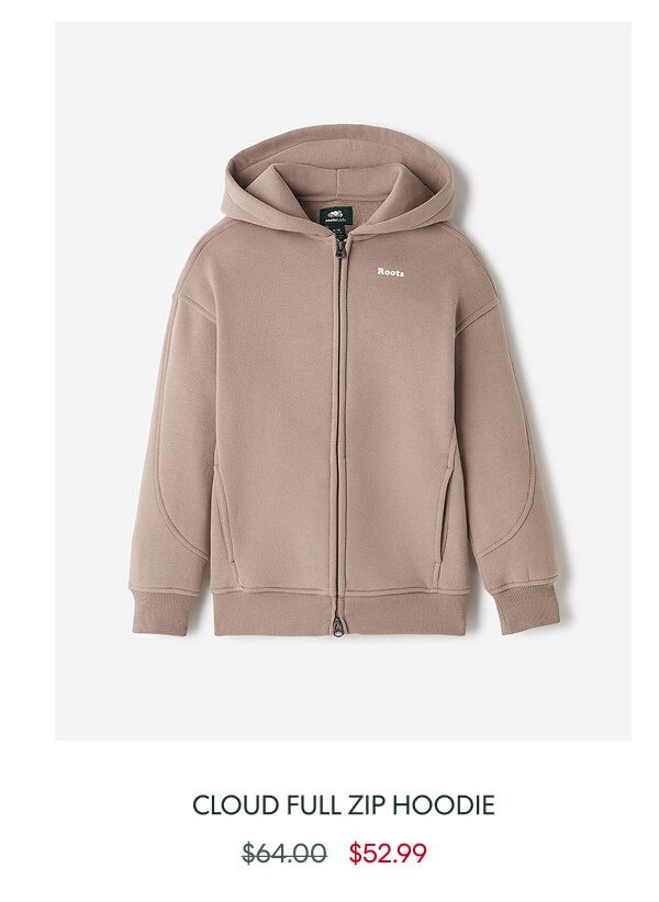 Kids Cloud Full Zip Hoodie