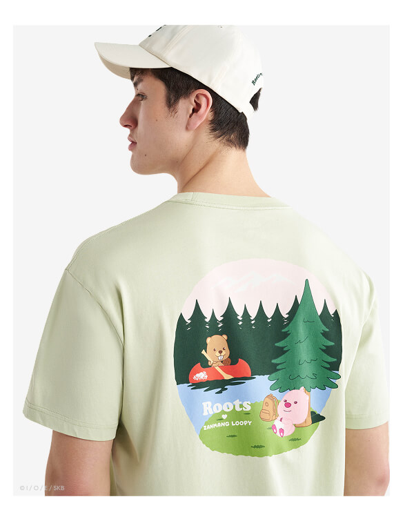 ROOTS X ZANMANG LOOPY T-SHIRT
