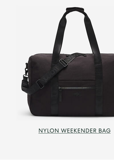 Nylon Weekender Bag