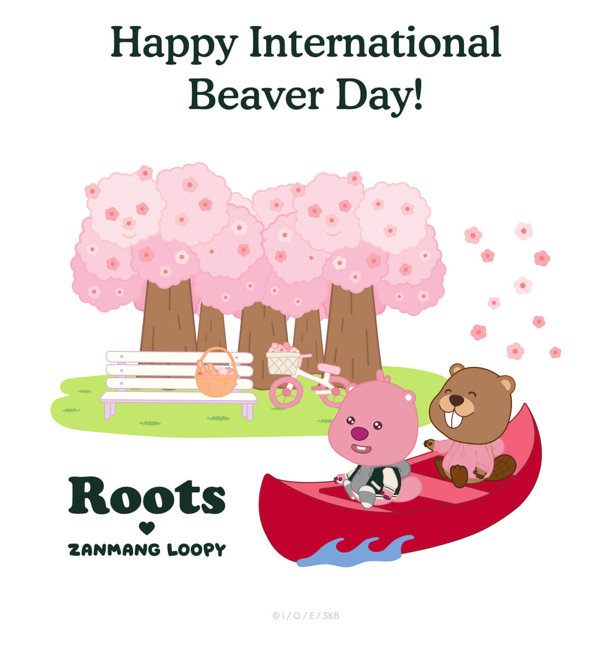 Happy International Beaver Day!  -  Roots ♥ ZANMANG LOOPY