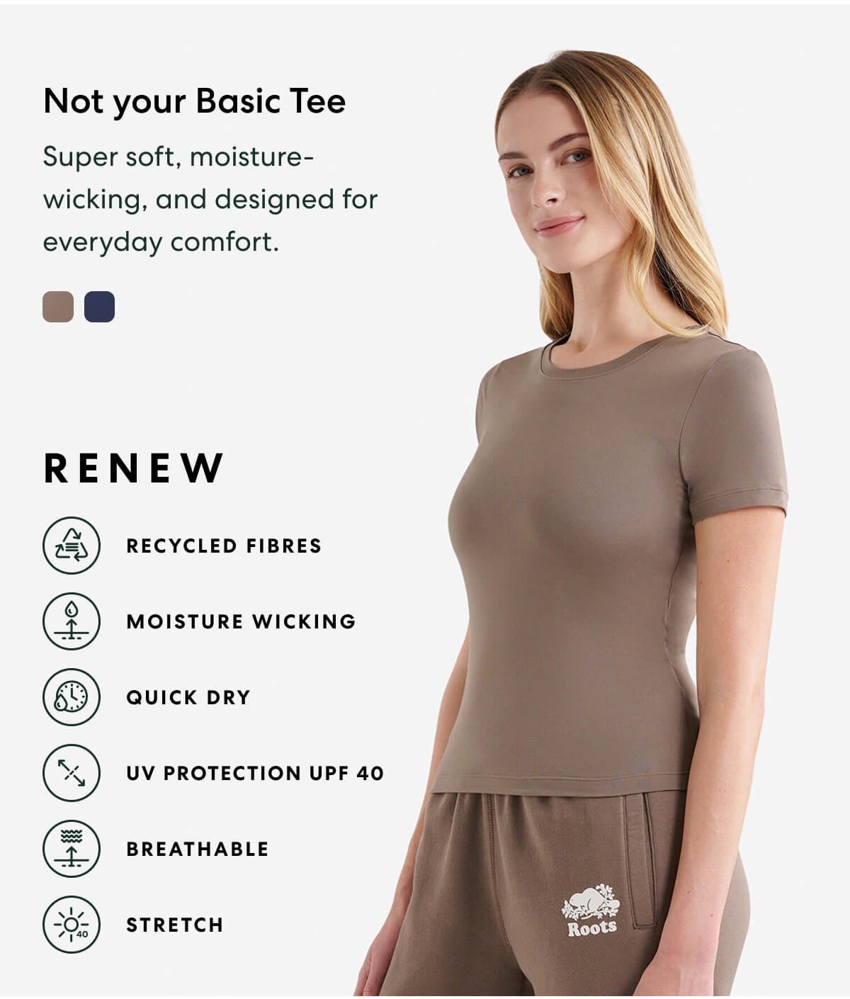 Renew Knit Short Sleeve T-Shirt