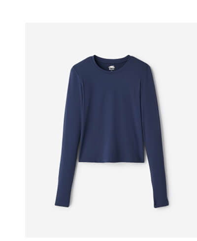 Renew Knit Long Sleeve Top