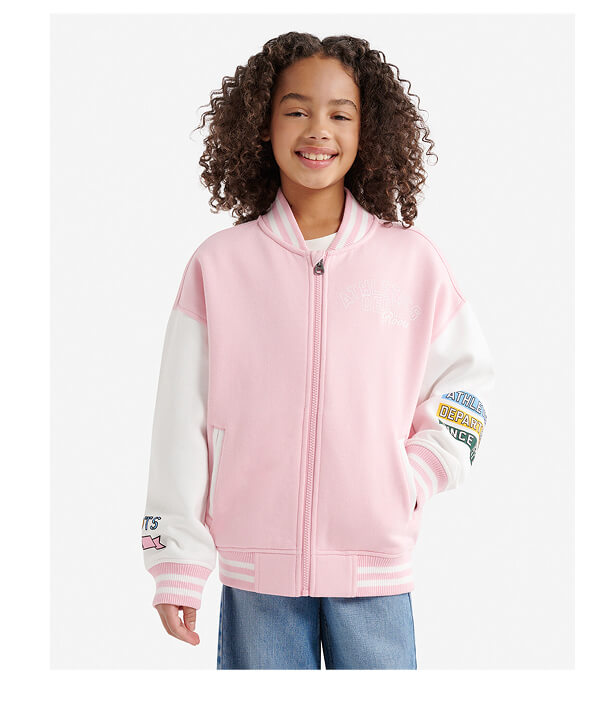 Kids Athletics Department Varsity Jacket