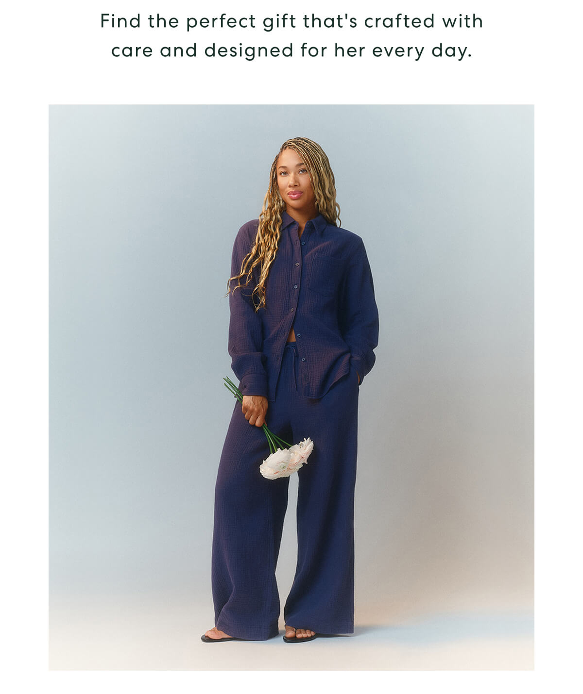 Find the perfect gift that's crafted with care and designed for her every day.