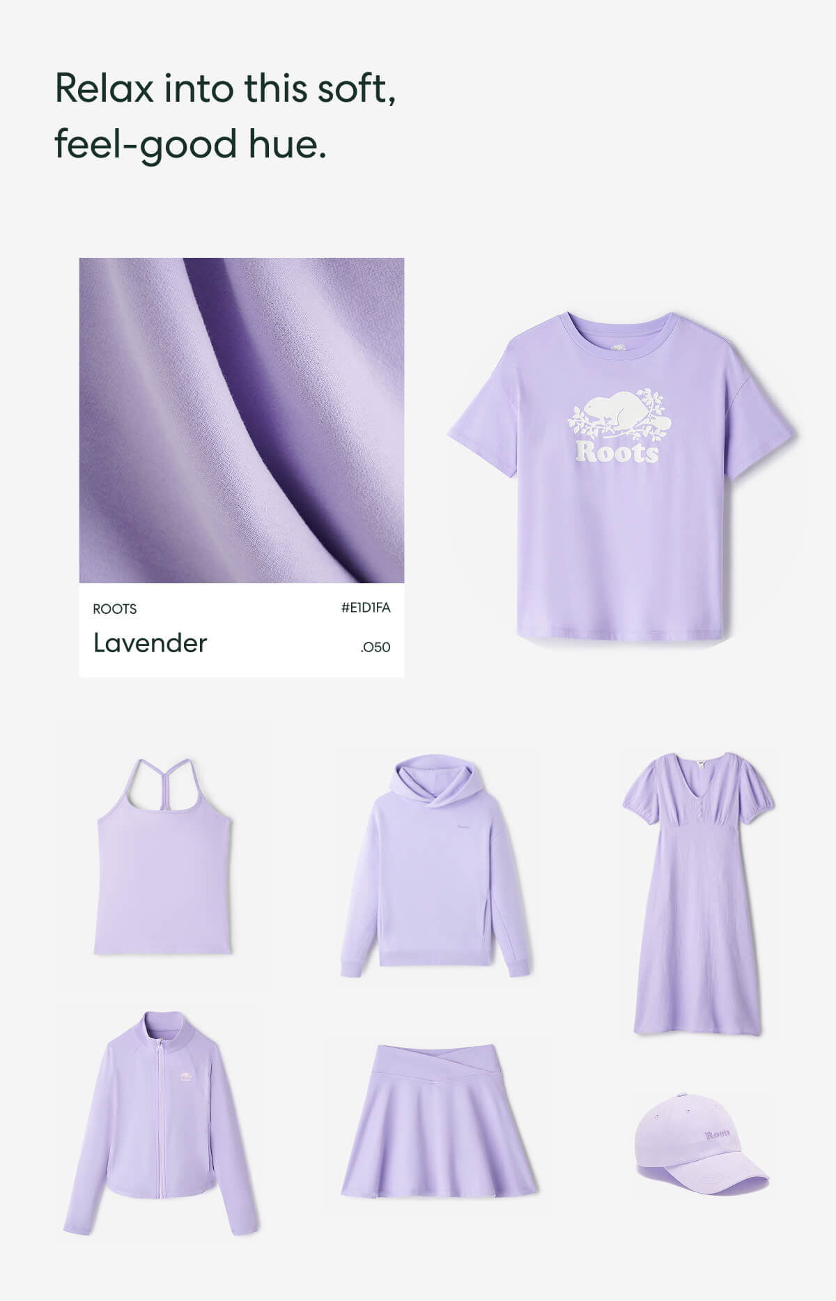 Relax into this soft, feel-good hue.