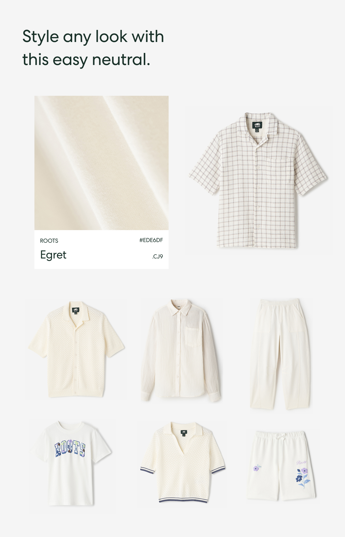 Style any look withthis easy neutral.