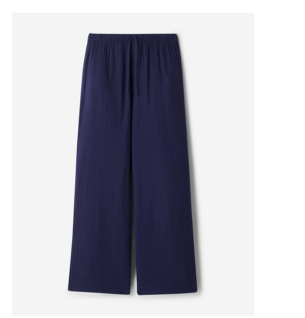 Isla Cotton Wide Leg Pant