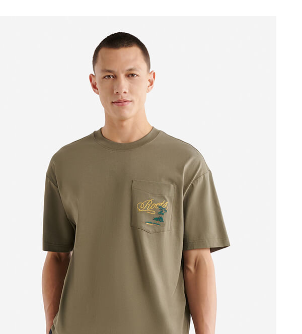 MENS POCKET TRAIL RELAXED T-SHIRT