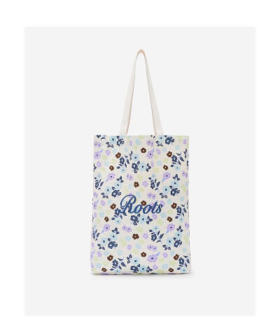 Floral Canvas Tote
