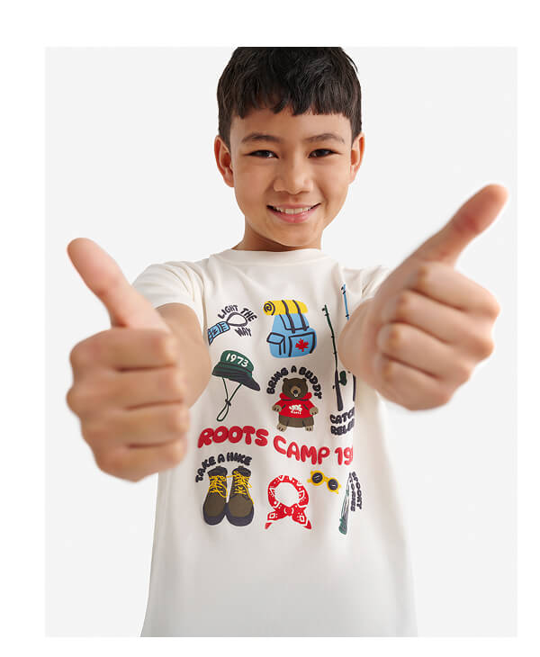 Kids Glow In The Dark Camp T-Shirt