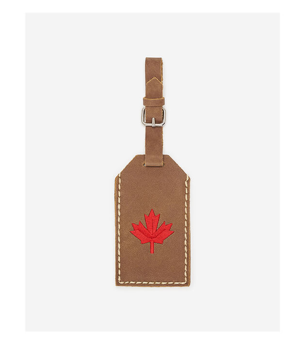 Maple Leaf Luggage Tag Tribe