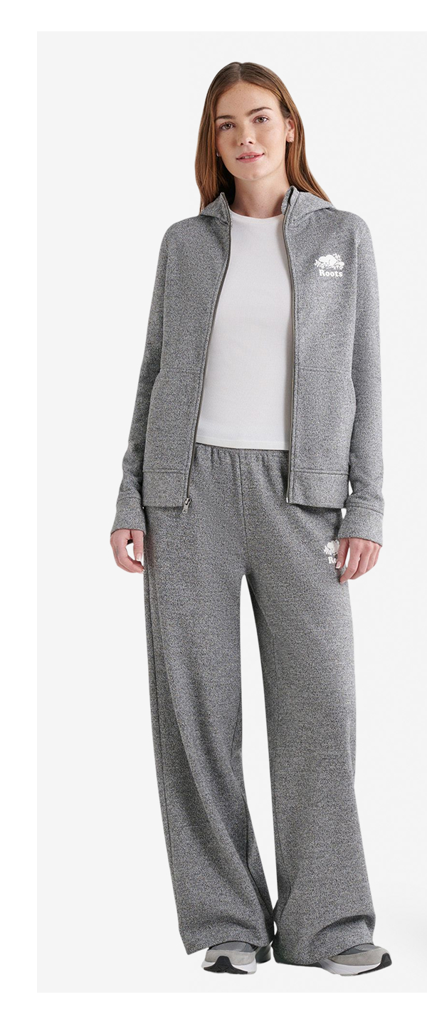 Organic Cooper Wide Leg Sweatpant