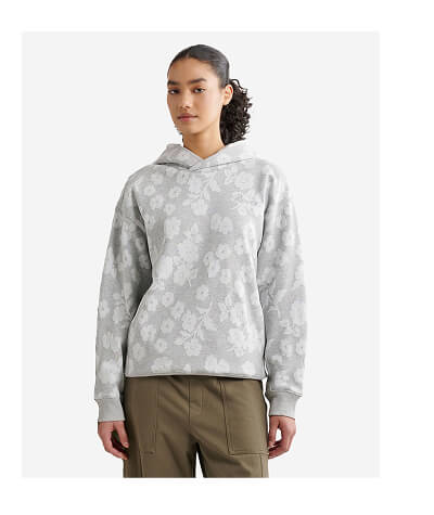  Floral Jaquard Hoodie