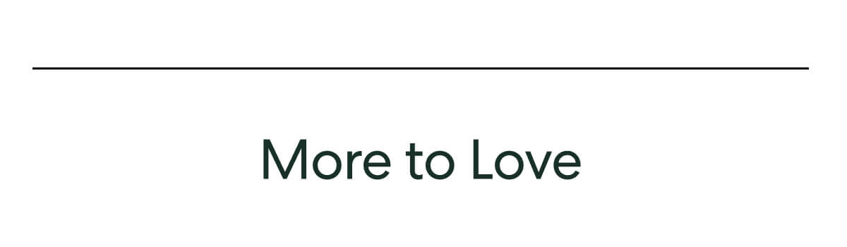 More to Love