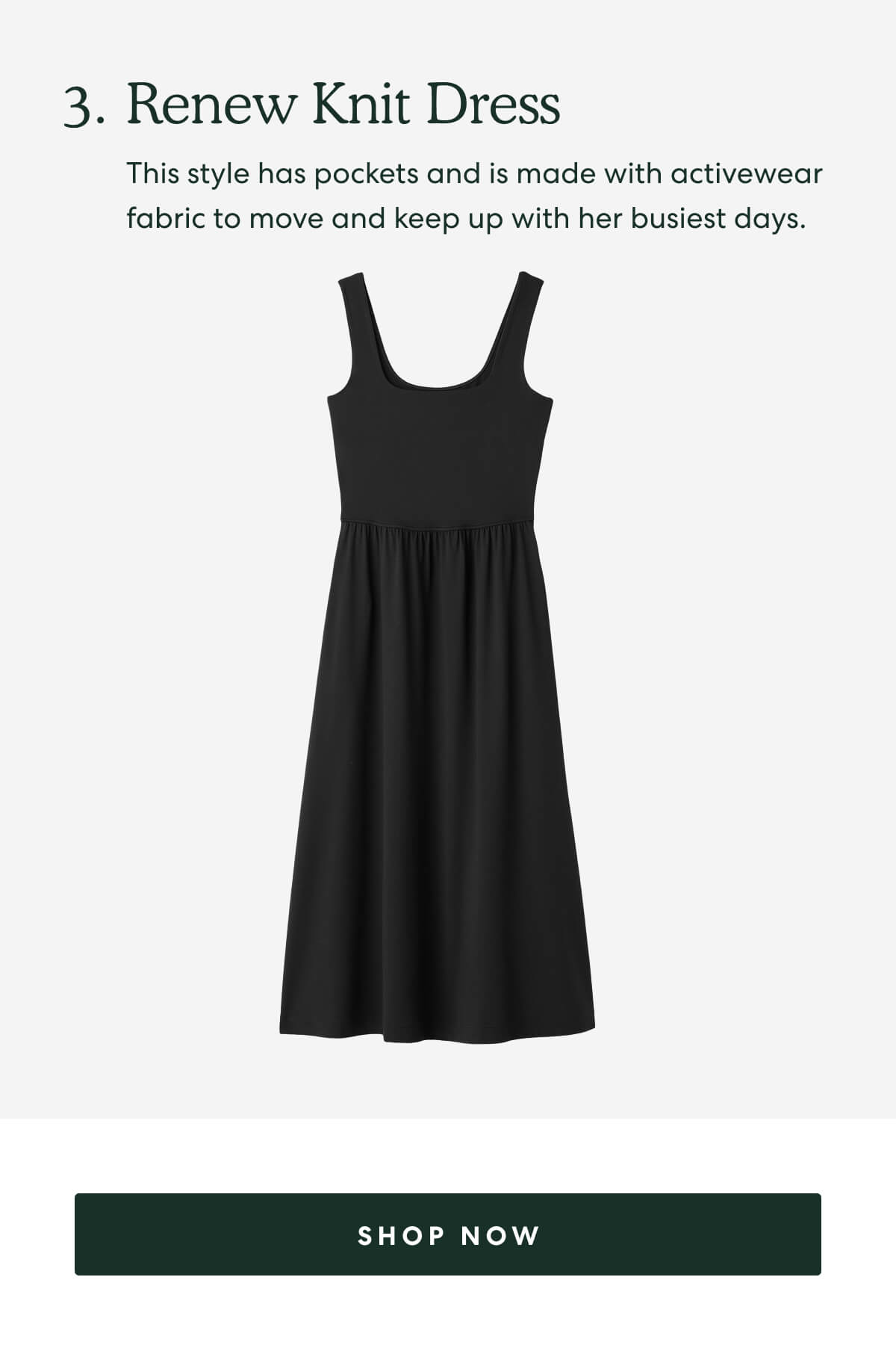 Renew Knit Dress