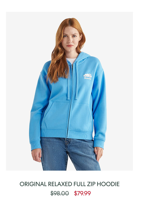 Original Relaxed Full Zip Hoodie