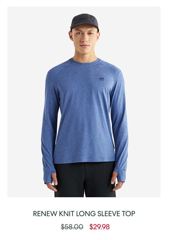 RENEW KNIT LONG SLEEVE TOP