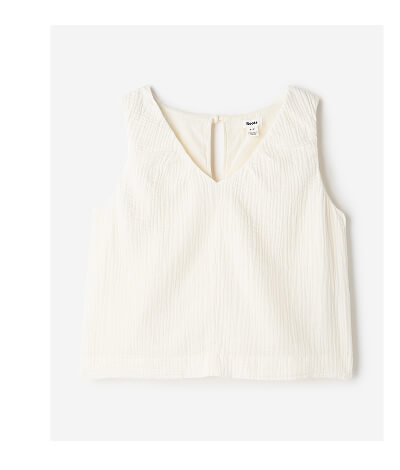 Isla Cotton Gauze Gathered Tank