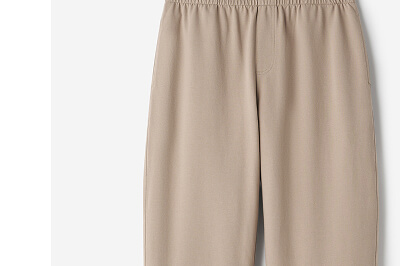 Welland Knit Twill Barrel Pant