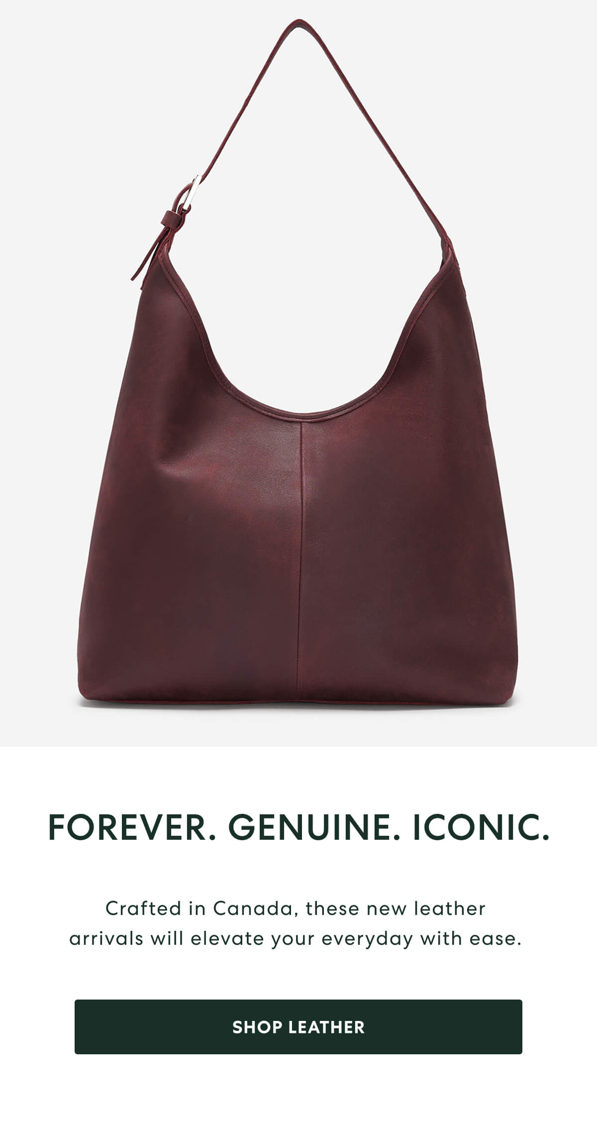 FOREVER. GENUINE. ICONIC.