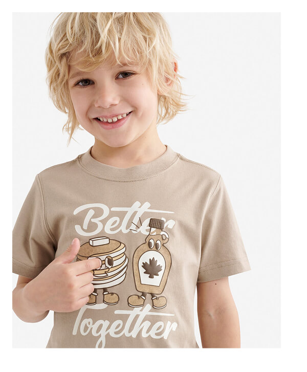 Kids Canadian Foodie T-Shirt