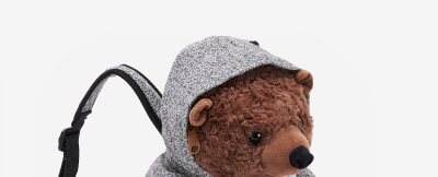 Roots Beaver Stuffie Bag