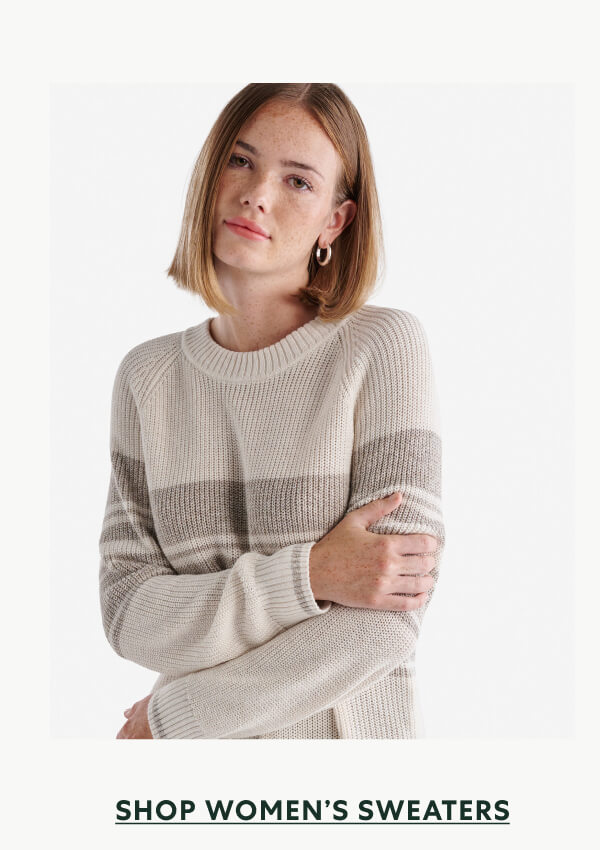 SHOP WOMEN’S SWEATERS