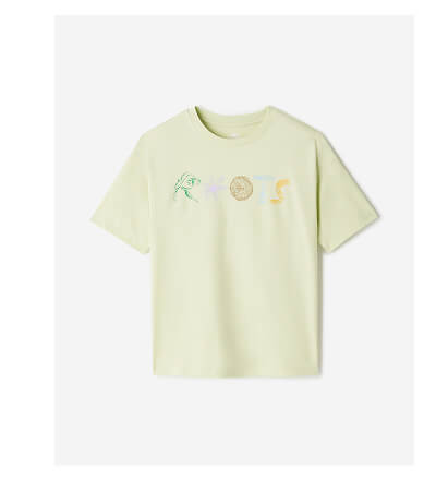 Womens Roots Nature Stamp T-Shirt