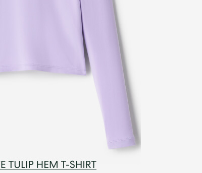 Active Tulip Hem T-Shirt