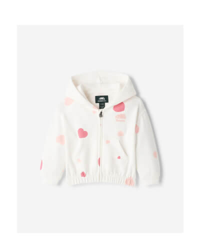 Baby Cozy Love Bear Zip Hoodie