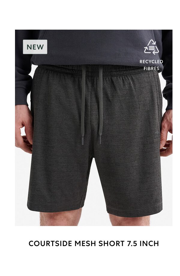 Courtside Mesh Short 7.5 Inch