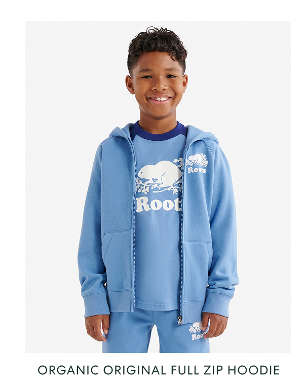 KIDS ORGANIC ORIGINAL FULL ZIP HOODIE