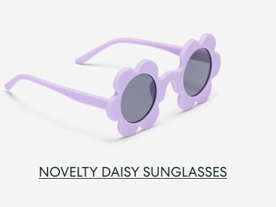 Novelty Daisy Sunglasses