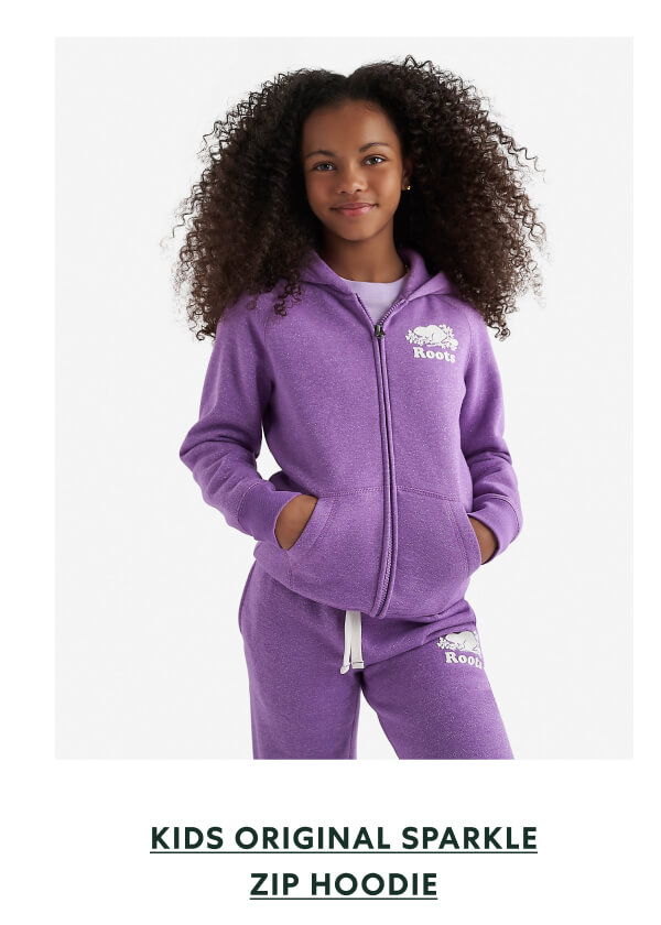 Kids Original Sparkle Zip Hoodie