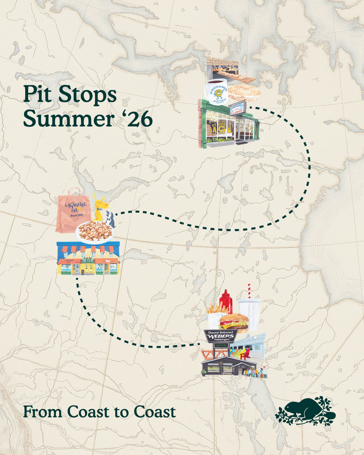 Pit Stops Summer 26. From Coast to Coast