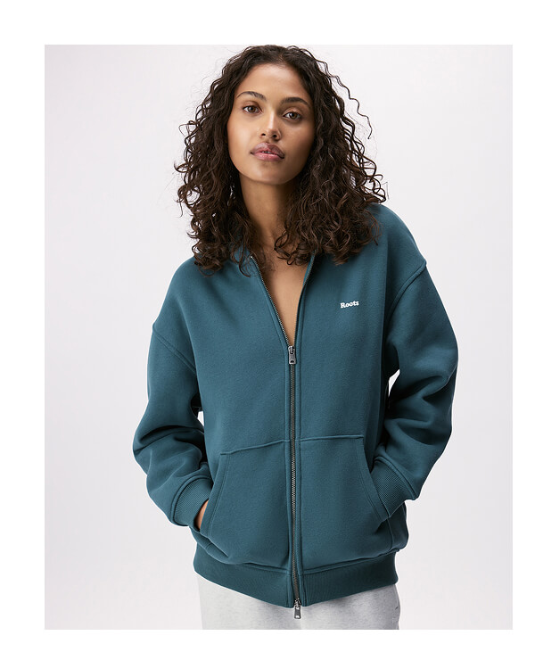 Cloud Long Full Zip Hoodie