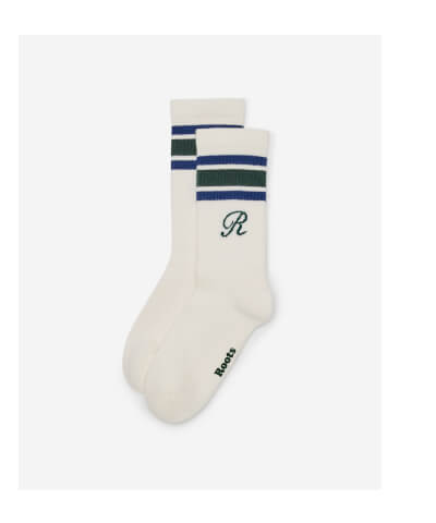 Adult Roots Signature Logo Sock