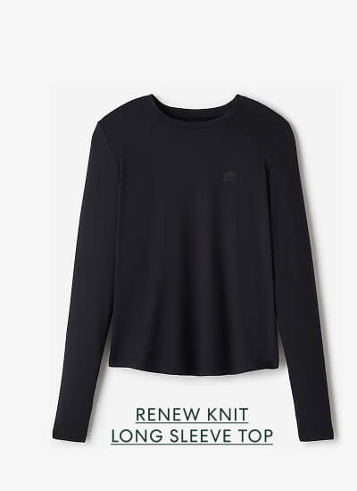 Renew Knit Long Sleeve Top