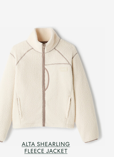 Alta Shearling Fleece Jacket
