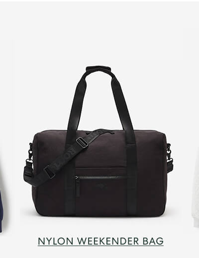 Nylon Weekender Bag