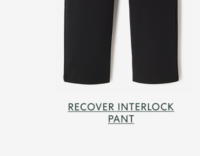 Recover Interlock Pant