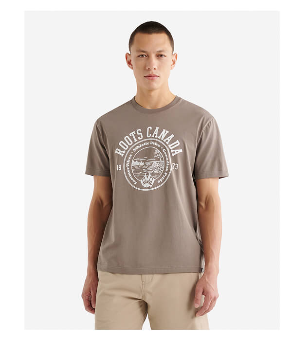 Mens Roots Lakeview T-Shirt