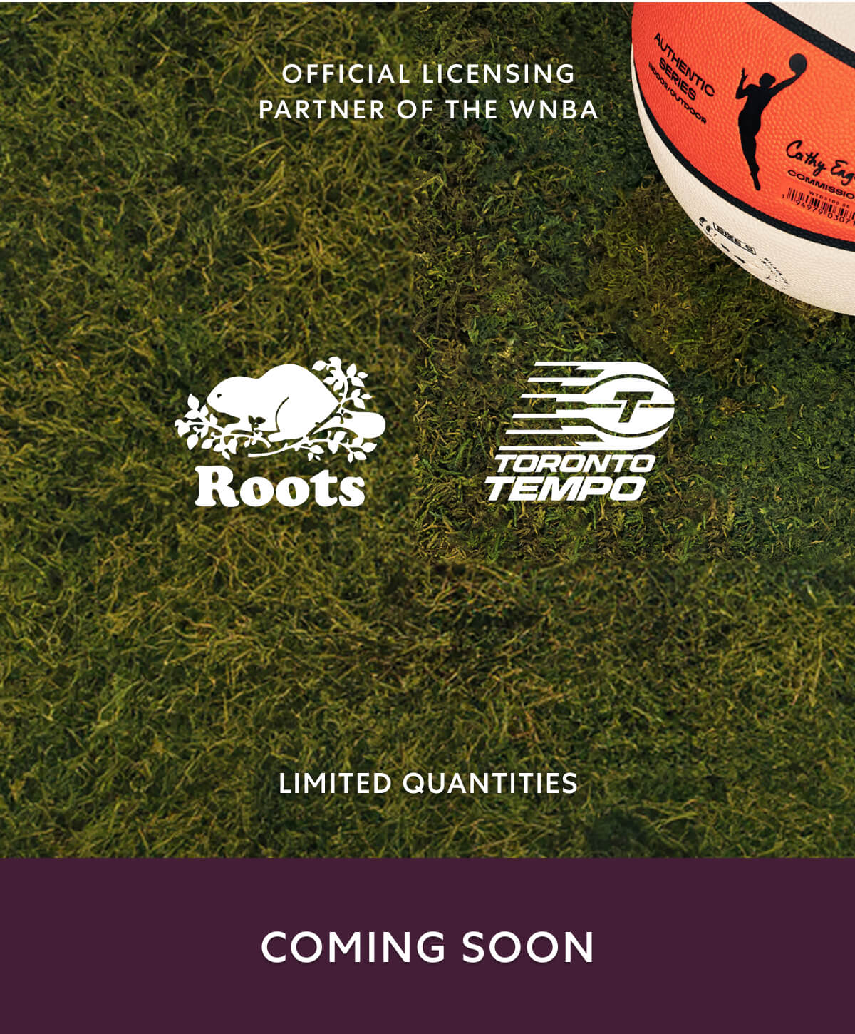 Official Licensing Partner of the WNBA. COMING SOON